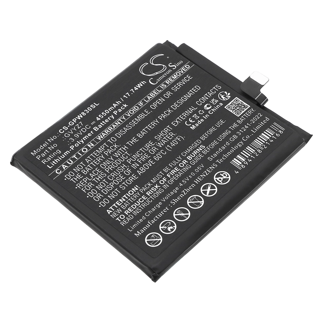 Mobile Phone Battery Google CS-GPW830SL