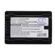 Compatible battery replacement for Panasonic VW-VBT190