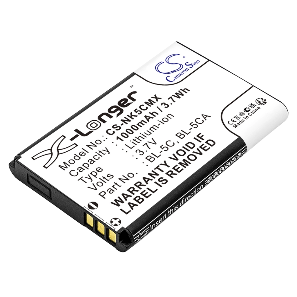 CECT Nokia Vodafone GPS, Navigator Battery Anycool ... CS-NK5CMX