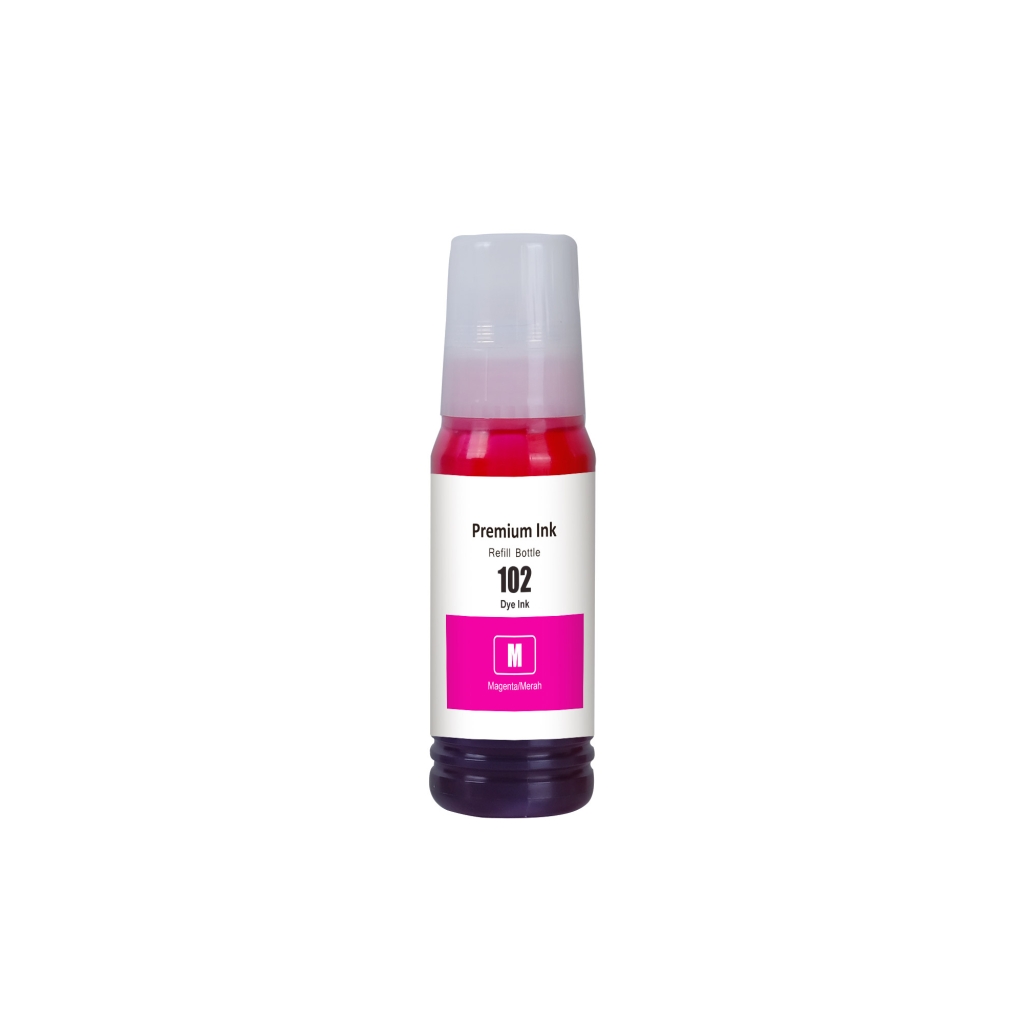 Kompatibilní s Epson 102 M / 70ml Atrament Tmavo purpurová (Tlačový atrament)