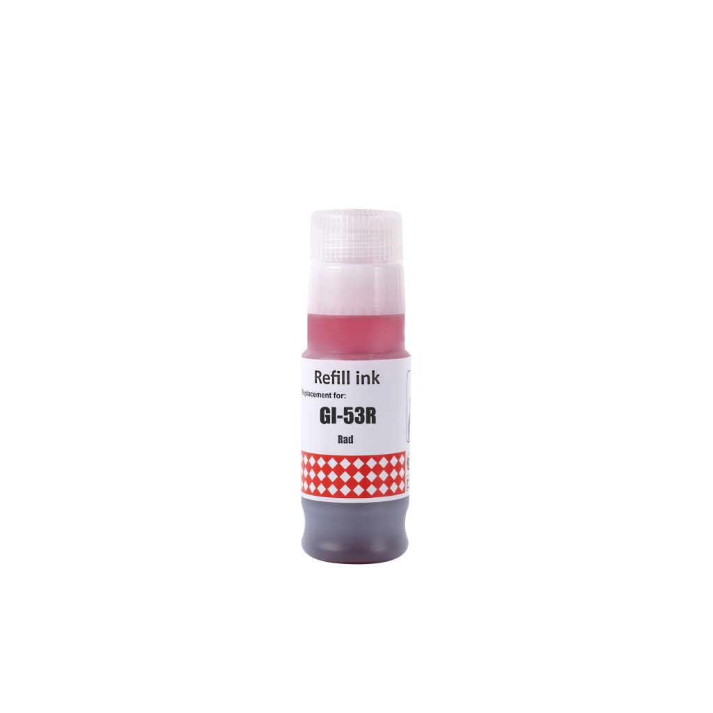 Kompatibilní s Canon GI-53R / 70ml Atrament Červená (Tlačový atrament)
