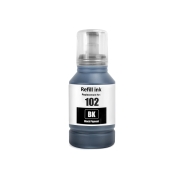 Kompatibilní náhrada za Kompatibilní s Epson 102 BK / 127ml Inkoust Černá (Tiskový inkoust)