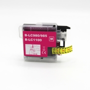 Kompatibilní s Brother LC980 / 12ml Atrament Tmavo purpurová (Atramentové kazety)
