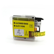 Kompatibilní s Brother LC980 / 12ml Atrament Žlutá (Atramentové kazety)