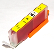 Kompatibilná náhrada za Kompatibilní s Canon CLI-551XLY / 12ml Atrament Žlutá (Atramentové kazety)
