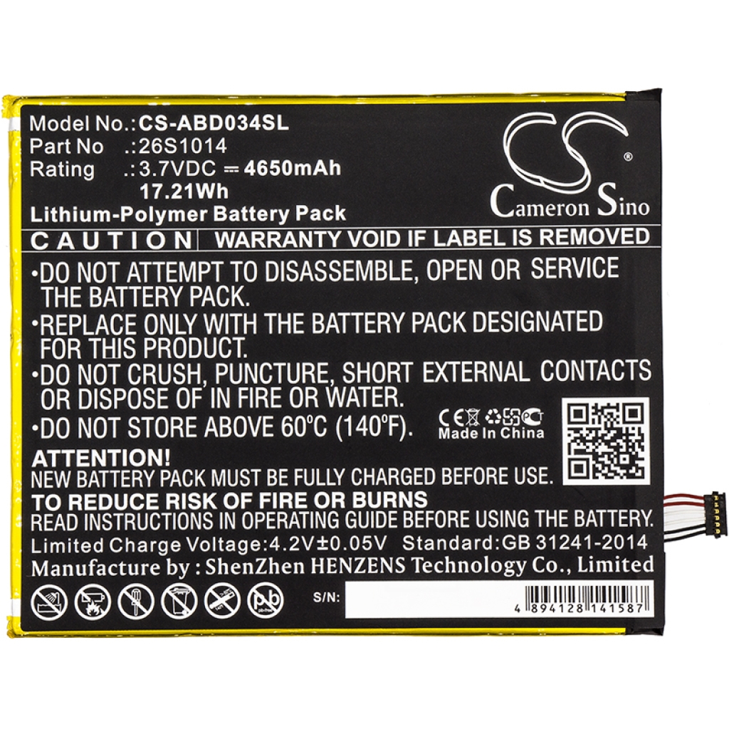 Batéria pre tablet Amazon CS-ABD034SL