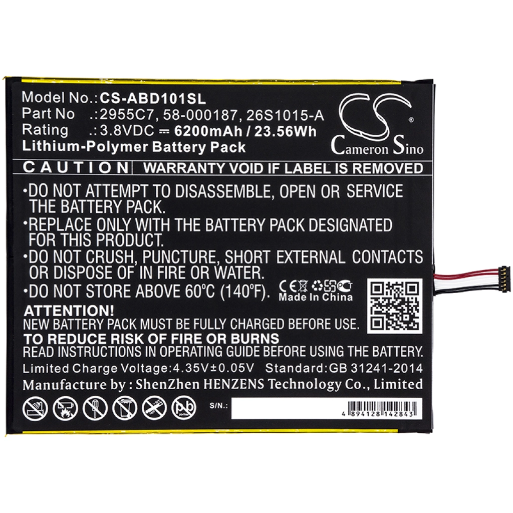Batéria pre tablet Amazon CS-ABD101SL