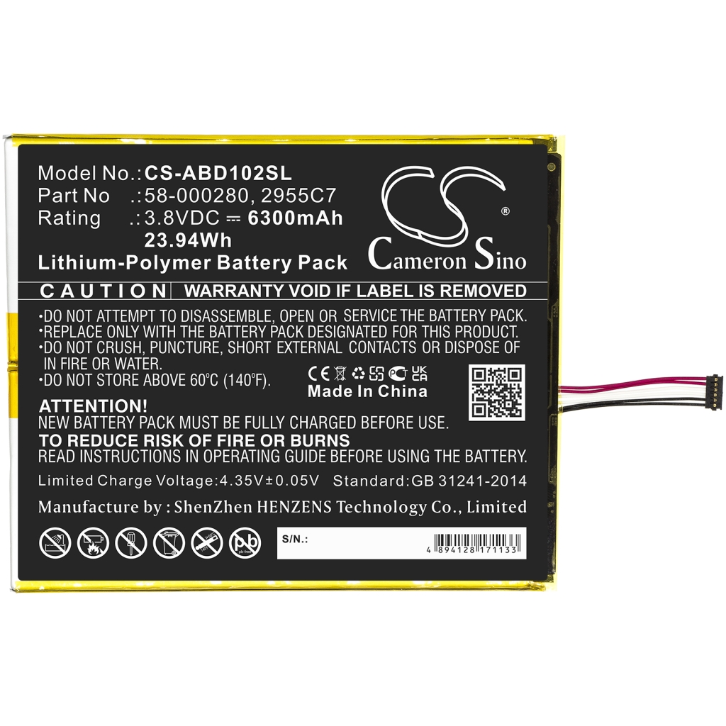 Batéria pre tablet Amazon CS-ABD102SL