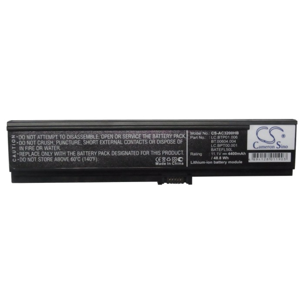 Battery Replaces BT.00604.001