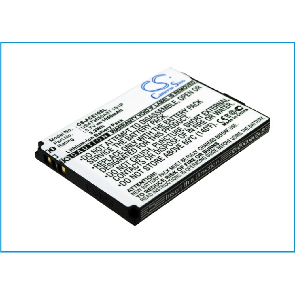 Batérie pre mobilné telefóny Acer CS-ACE10SL