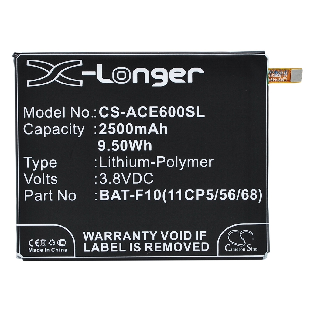 Batérie pre mobilné telefóny Acer CS-ACE600SL