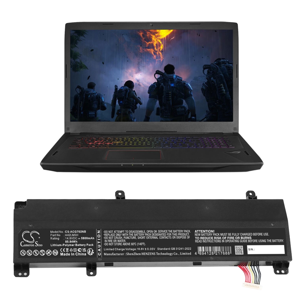 Notebook battery Acer CS-ACG702NB
