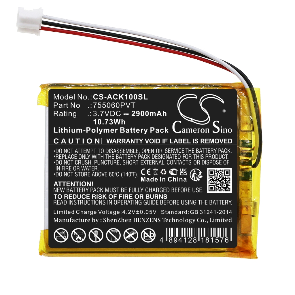 Batéria pre zariadenia Autokeysprotool CS-ACK100SL