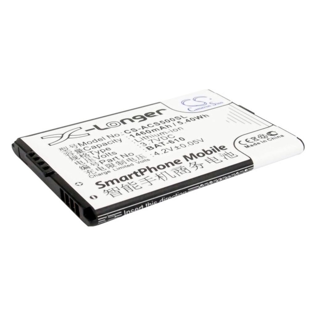 Batérie pre mobilné telefóny Acer CS-ACS500SL