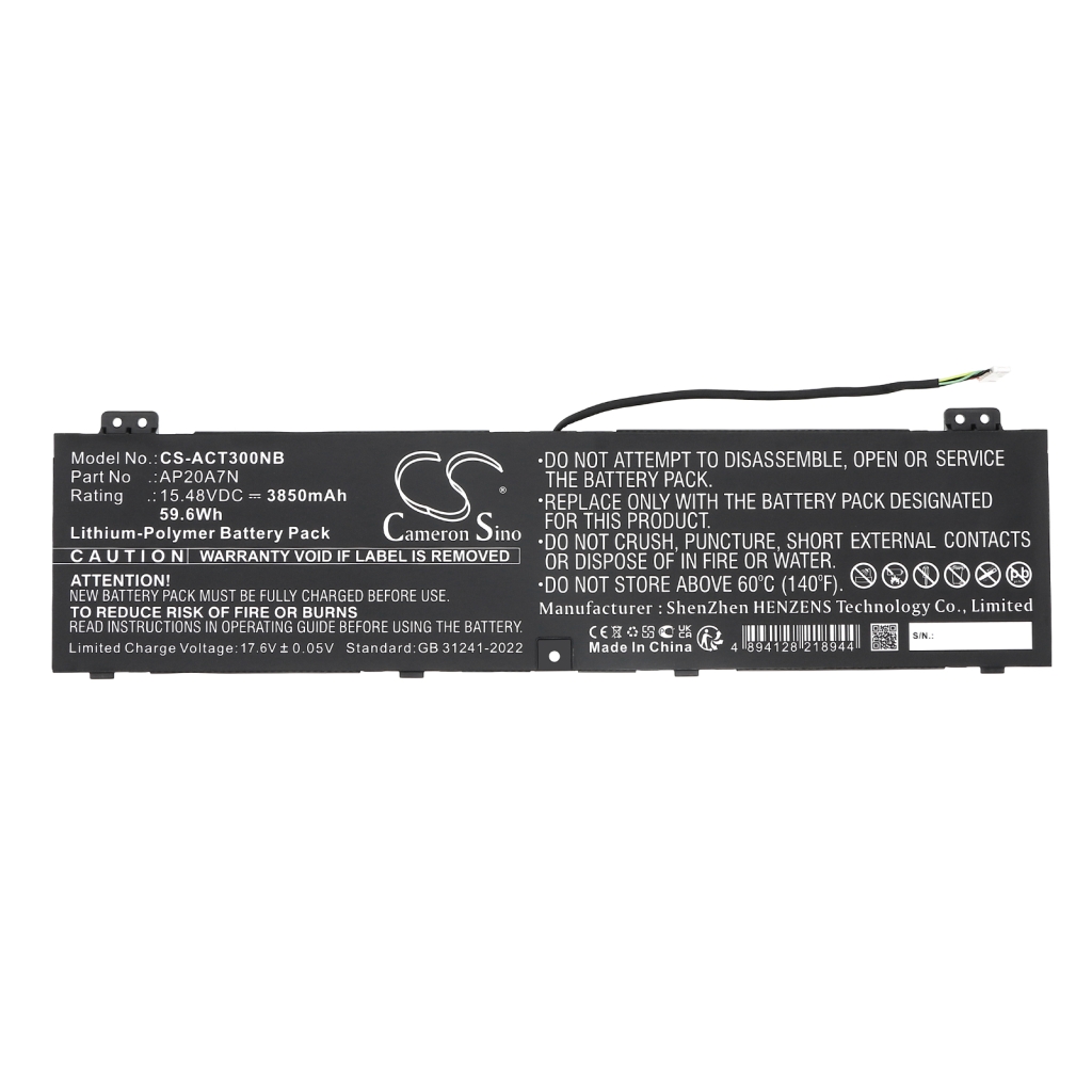 Baterie do notebooků Acer CS-ACT300NB