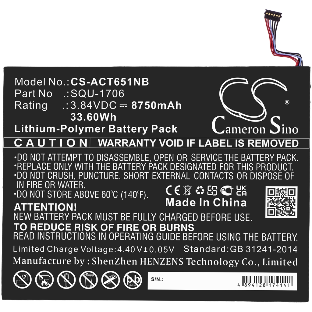 Batéria pre tablet Acer CS-ACT651NB