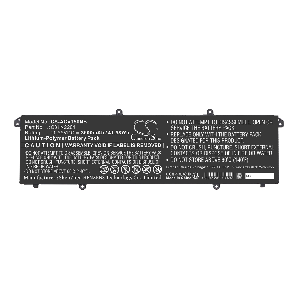 Batéria notebooku Asus CS-ACV150NB