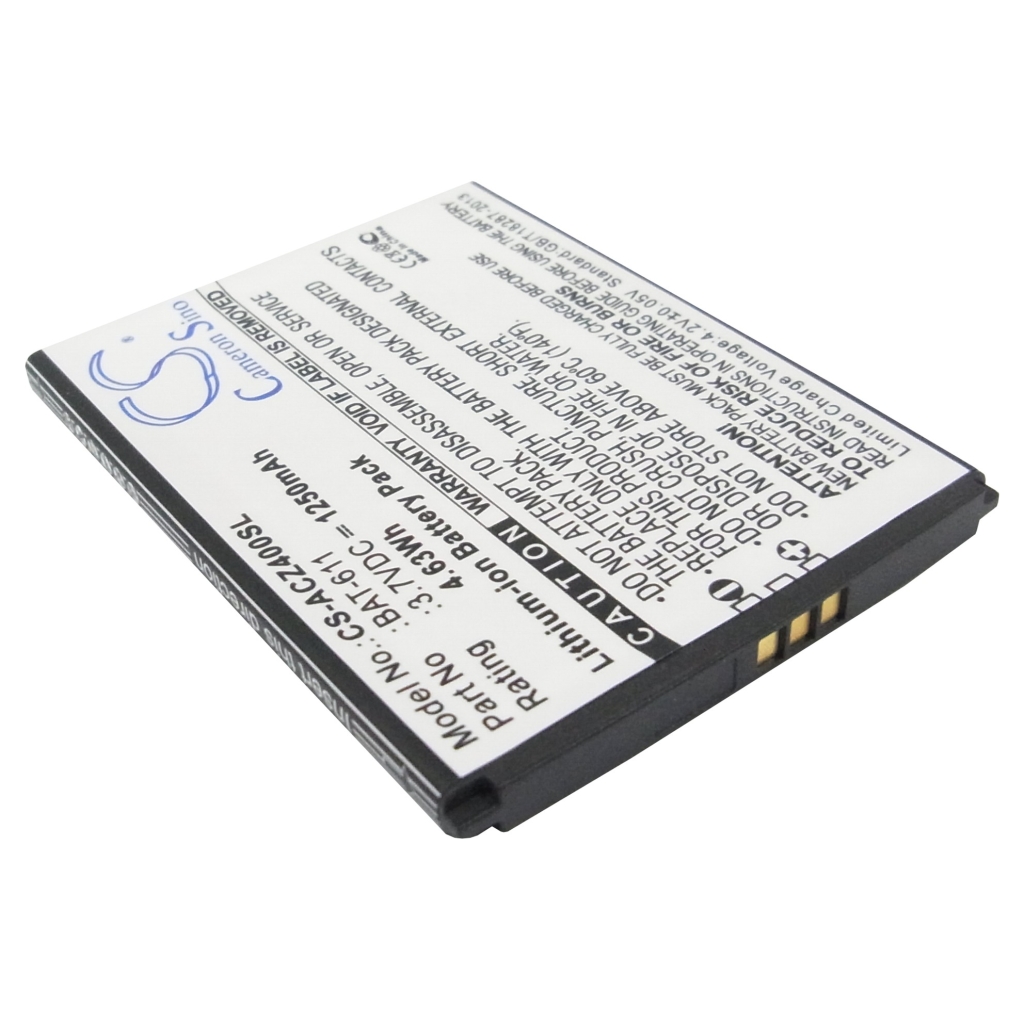 Batérie pre mobilné telefóny Acer CS-ACZ400SL