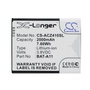 CS-ACZ410SL<br />Batérie pre   nahrádza batériu BAT-A11