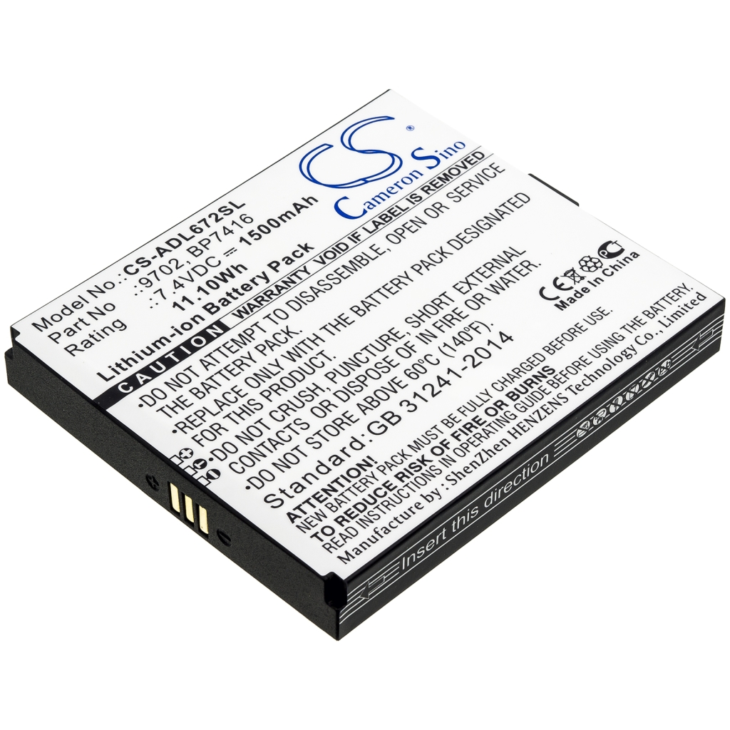 Batéria pre elektrické náradie Additel CS-ADL672SL