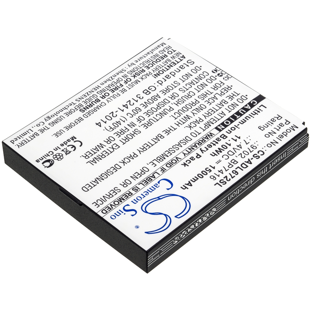 Batéria pre elektrické náradie Additel CS-ADL672SL