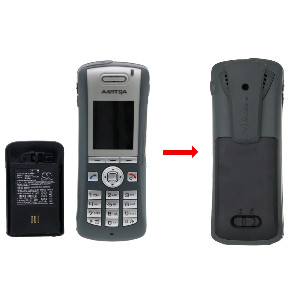 Aastra Batéria pre bezdrôtový telefón CS-ADT690CL