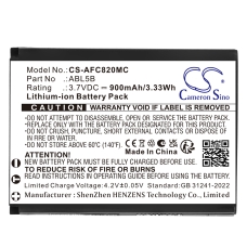 Compatible battery replacement for AgfaPhoto ABL5B