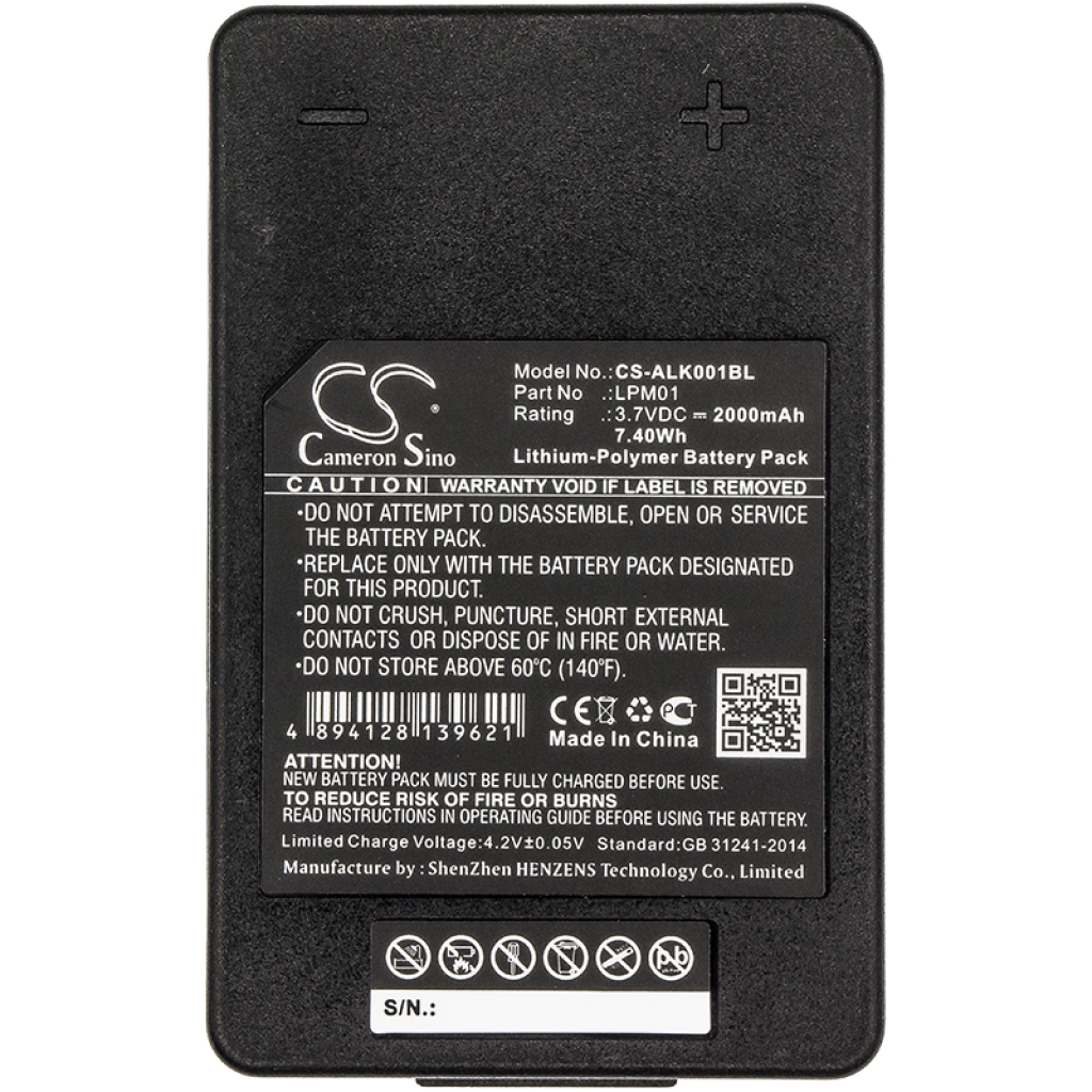 Battery industrial Autec CS-ALK001BL