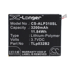 Kompatibilná náhrada batérie za Alcatel TLP032B2,TLP032BD,TLP032C2