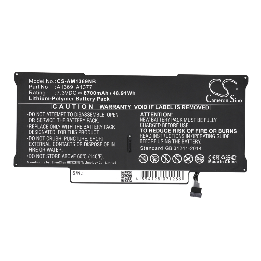 Batéria notebooku Apple CS-AM1369NB