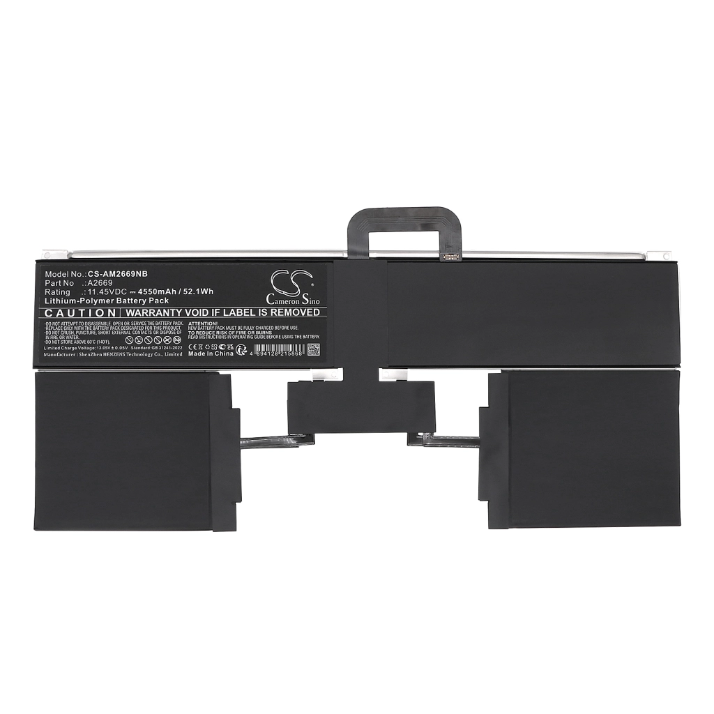 Notebook battery Apple CS-AM2669NB