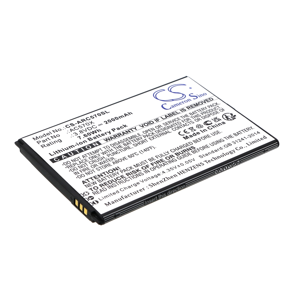 Baterie do mobilů Archos CS-ARC570SL