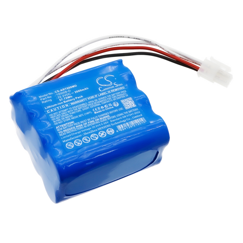 Lekárska batéria Air liquide CS-ART600MD