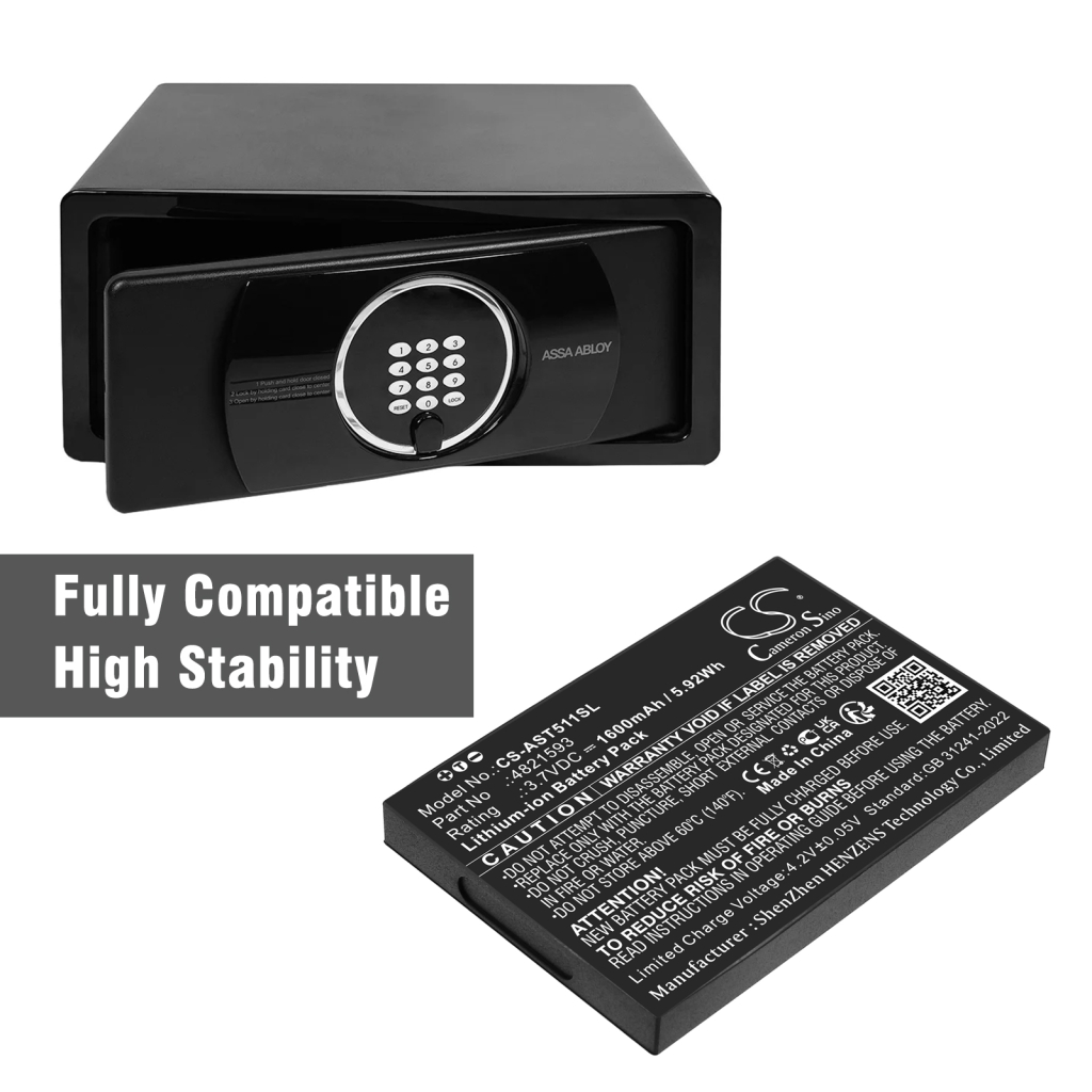 Batéria pre domáce bezpečnostné kamery Assa abloy CS-AST511SL