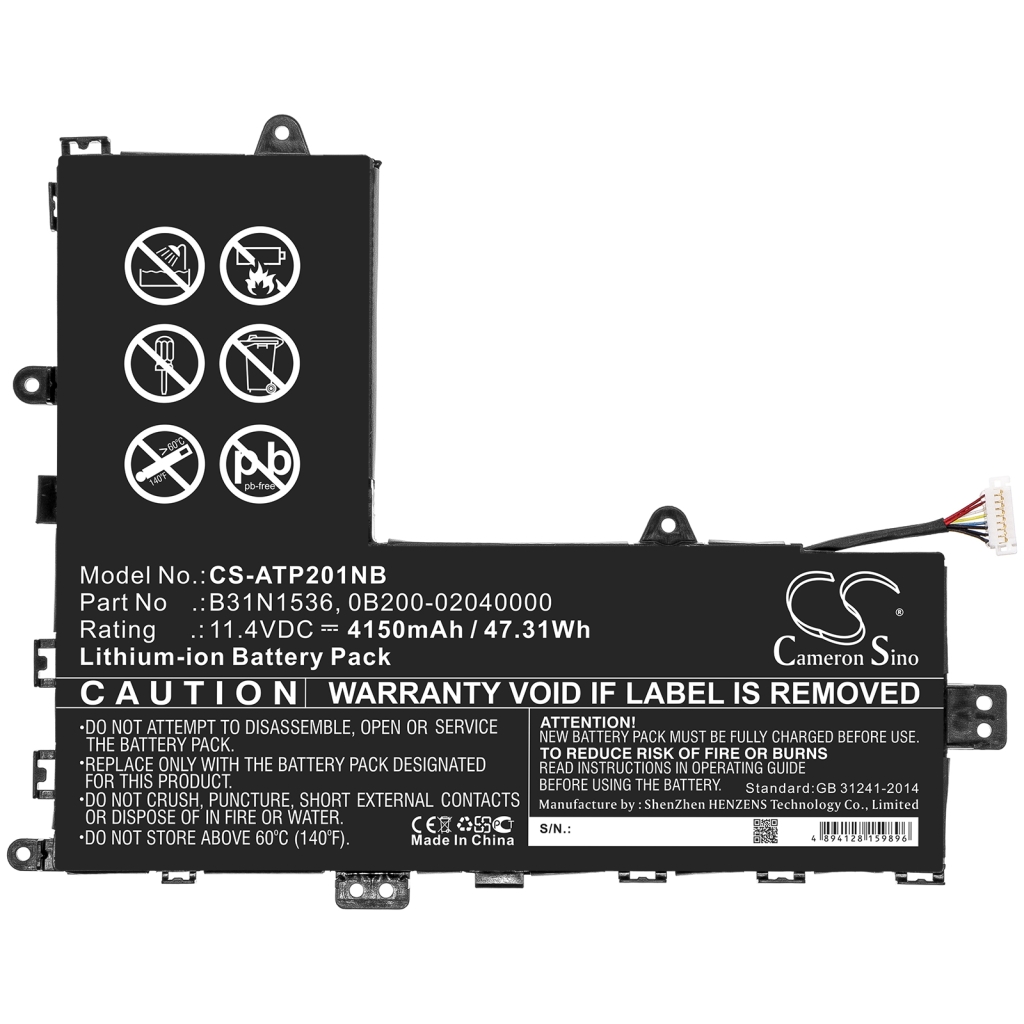 Batéria notebooku Asus CS-ATP201NB