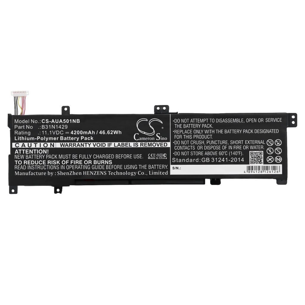 Batéria notebooku Asus CS-AUA501NB