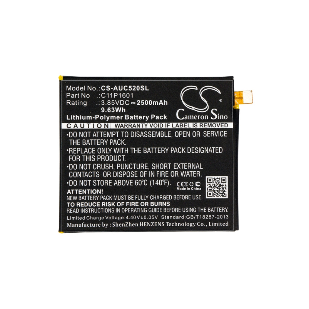 Batérie pre mobilné telefóny Asus CS-AUC520SL
