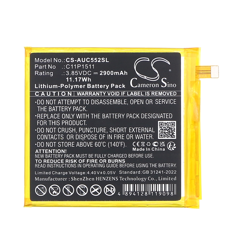 Batérie pre mobilné telefóny Asus CS-AUC552SL