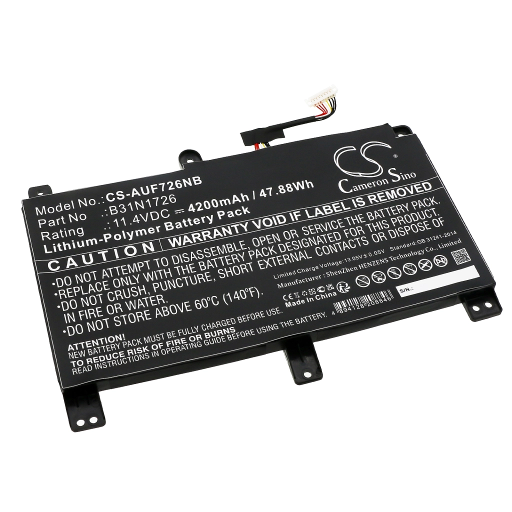 Notebook battery Asus FX504GD-DM812T
