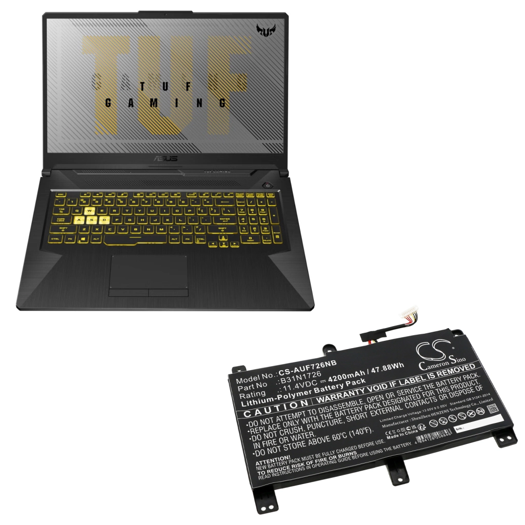 Notebook battery Asus FX504GD-DM812T