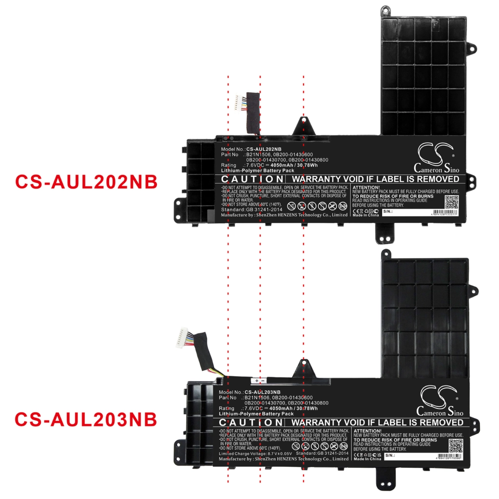 Notebook battery Asus E502SA-XO043T