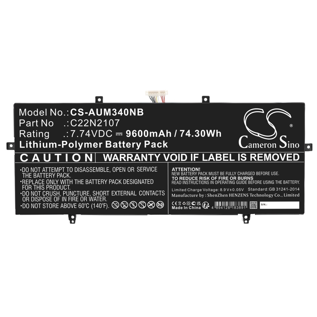 Batéria notebooku Asus CS-AUM340NB