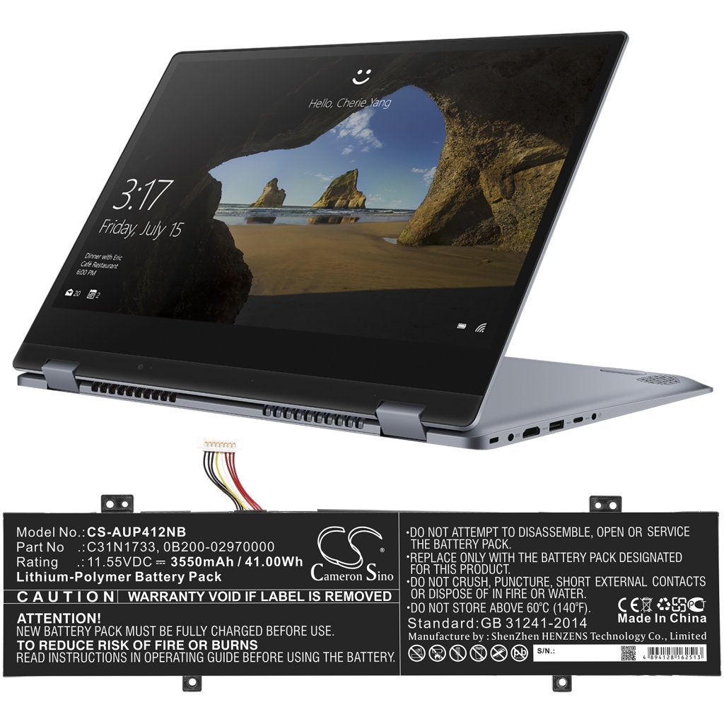 Batéria notebooku Asus CS-AUP412NB