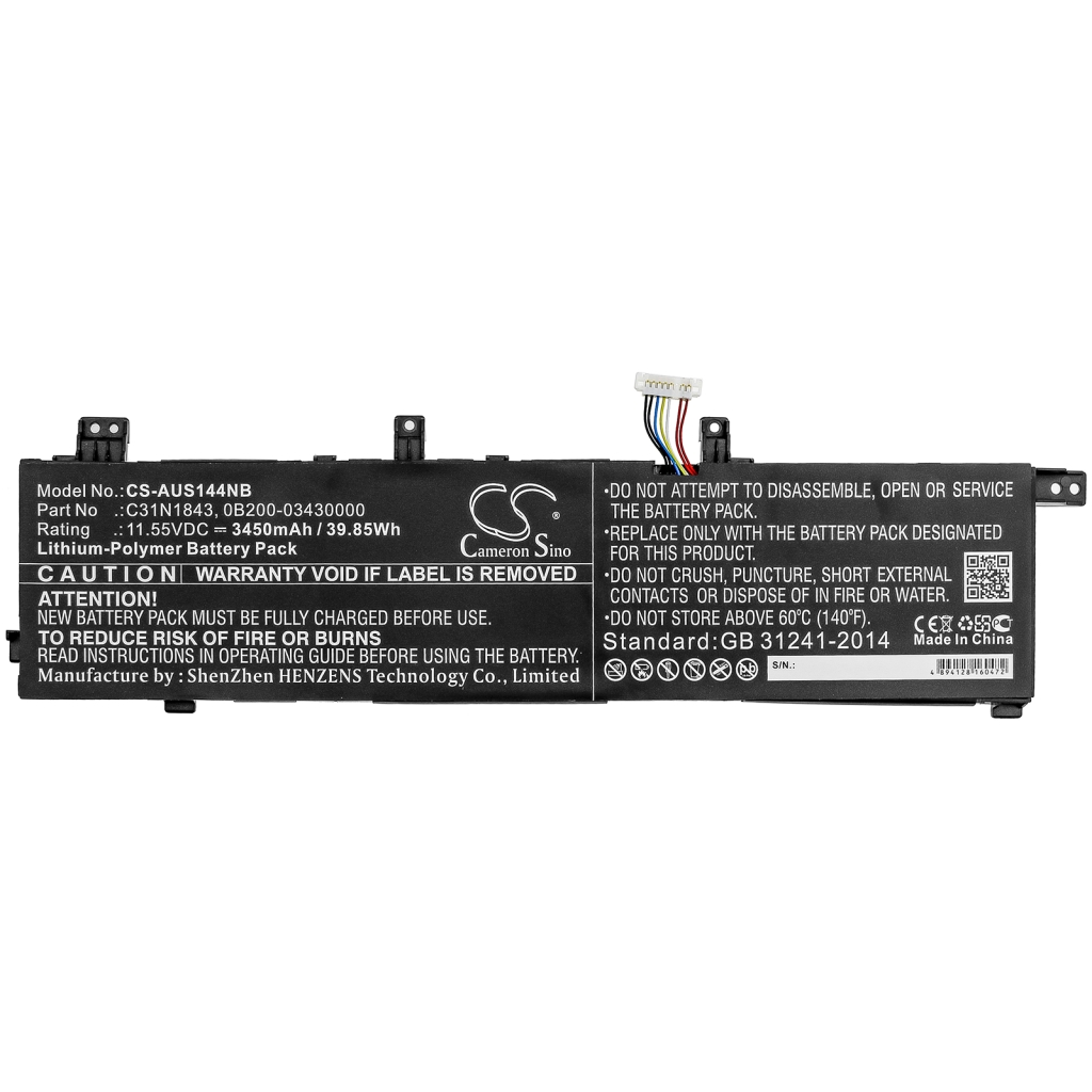 Batéria notebooku Asus CS-AUS144NB