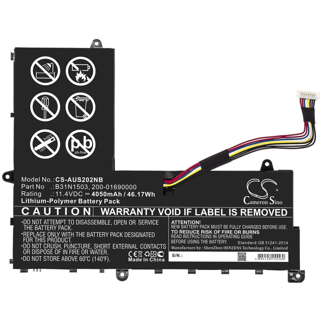 Batéria notebooku Asus CS-AUS202NB