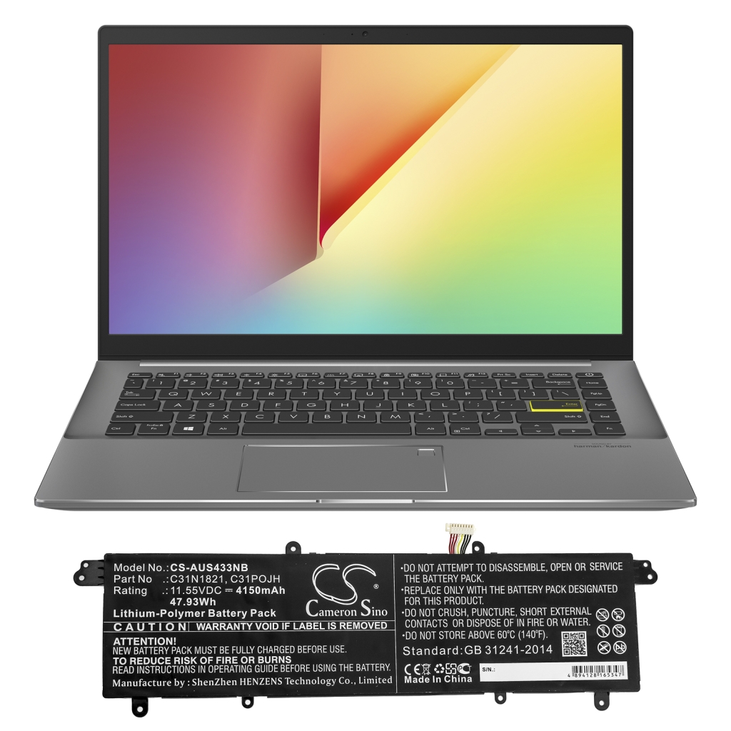 Notebook battery Asus VivoBook S14 M433IA-EB202T