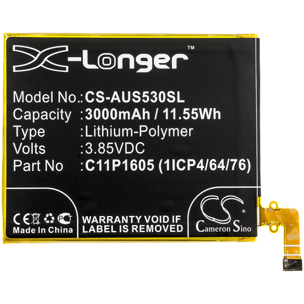 Batérie pre mobilné telefóny Asus CS-AUS530SL