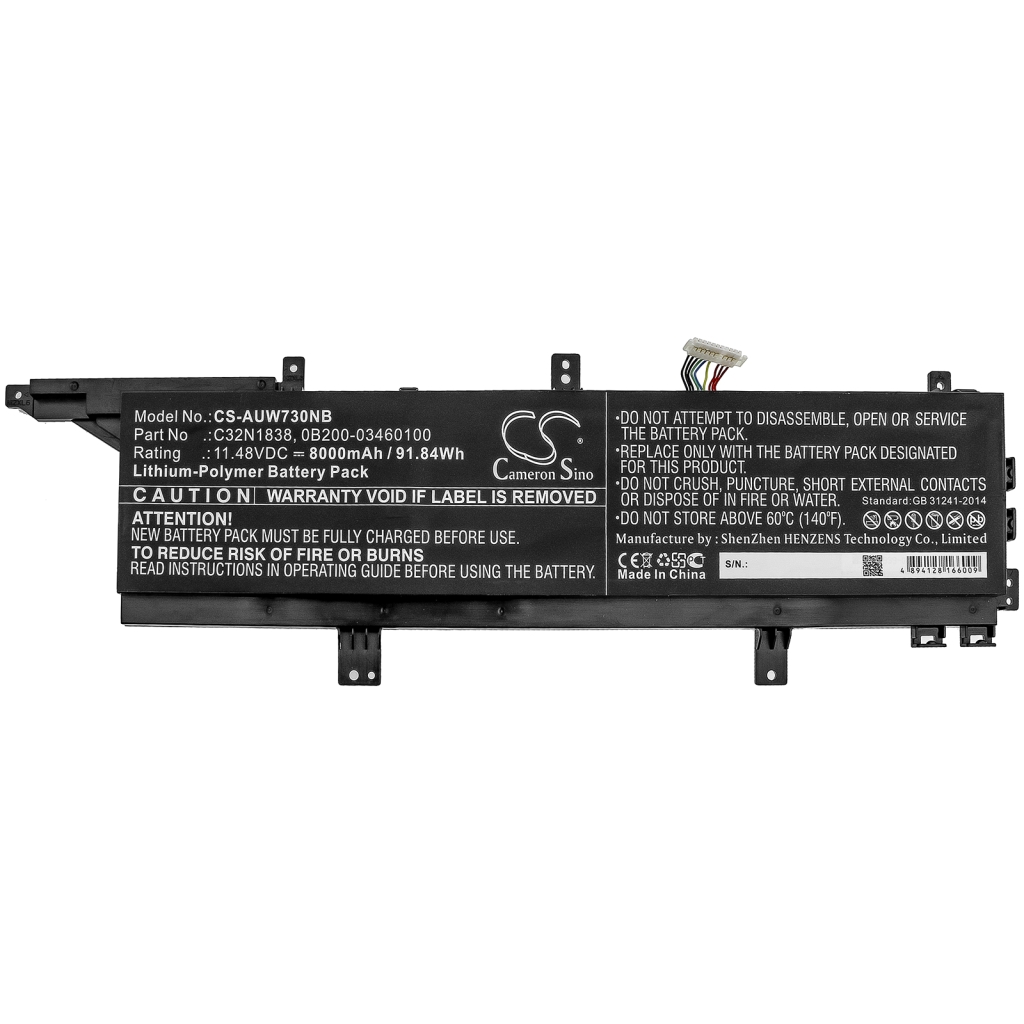 Batéria notebooku Asus CS-AUW730NB