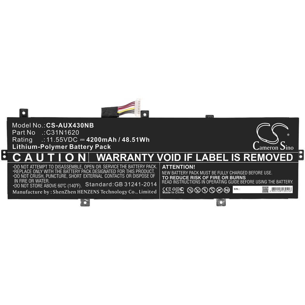 Notebook battery Asus ZenBook UX430UN-GV070R