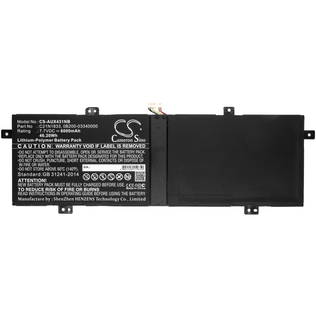 Batéria notebooku Asus CS-AUX431NB